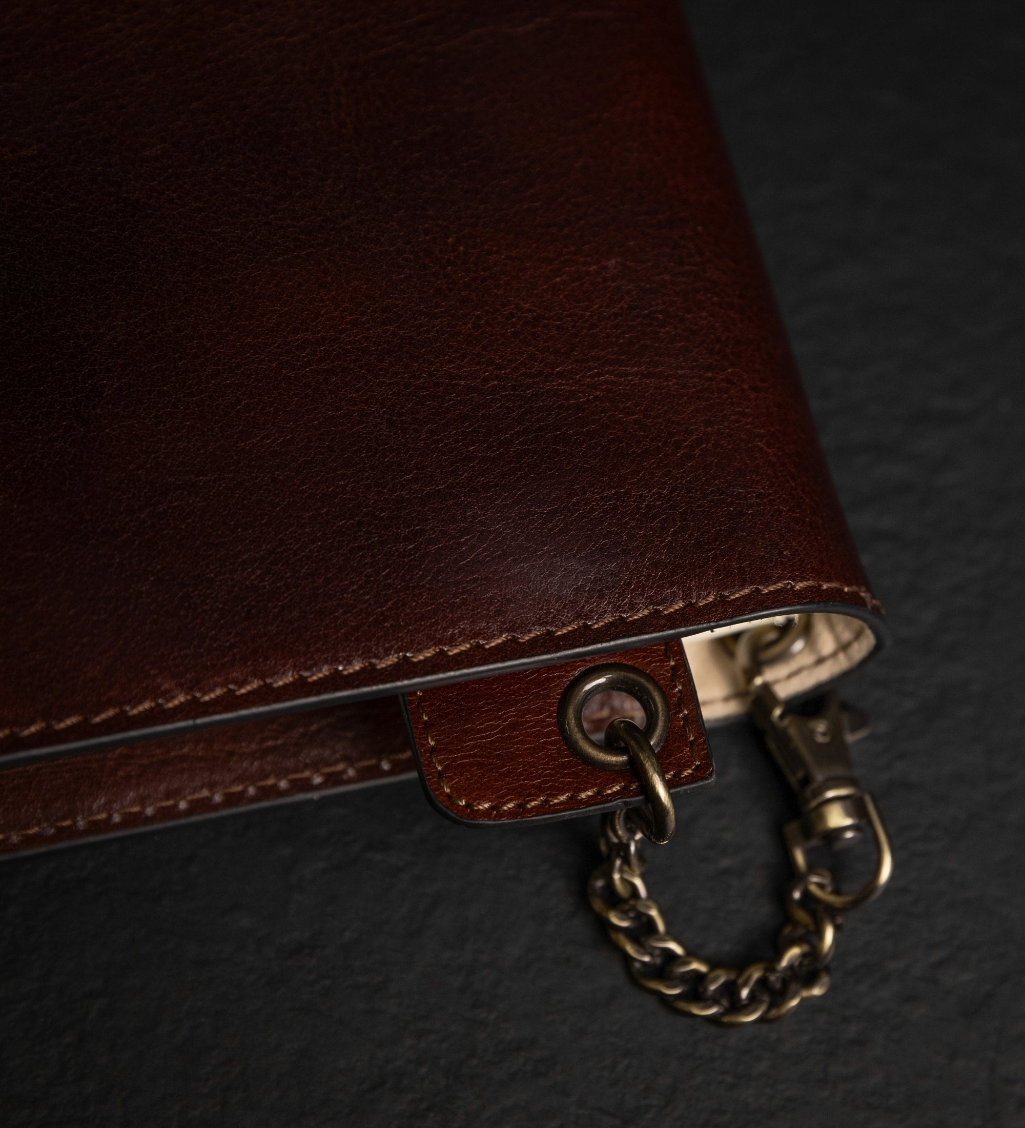 Womens Leather Journal with Refillable A5 Notepad - The Diary of a Nobody