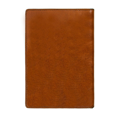 Large Leather Passport Holder - Gulliver's Travels Accessories Time Resistance   