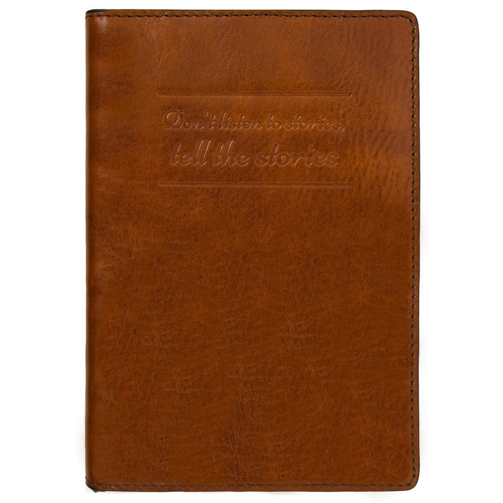 Large Leather Passport Holder - Gulliver's Travels Accessories Time Resistance   