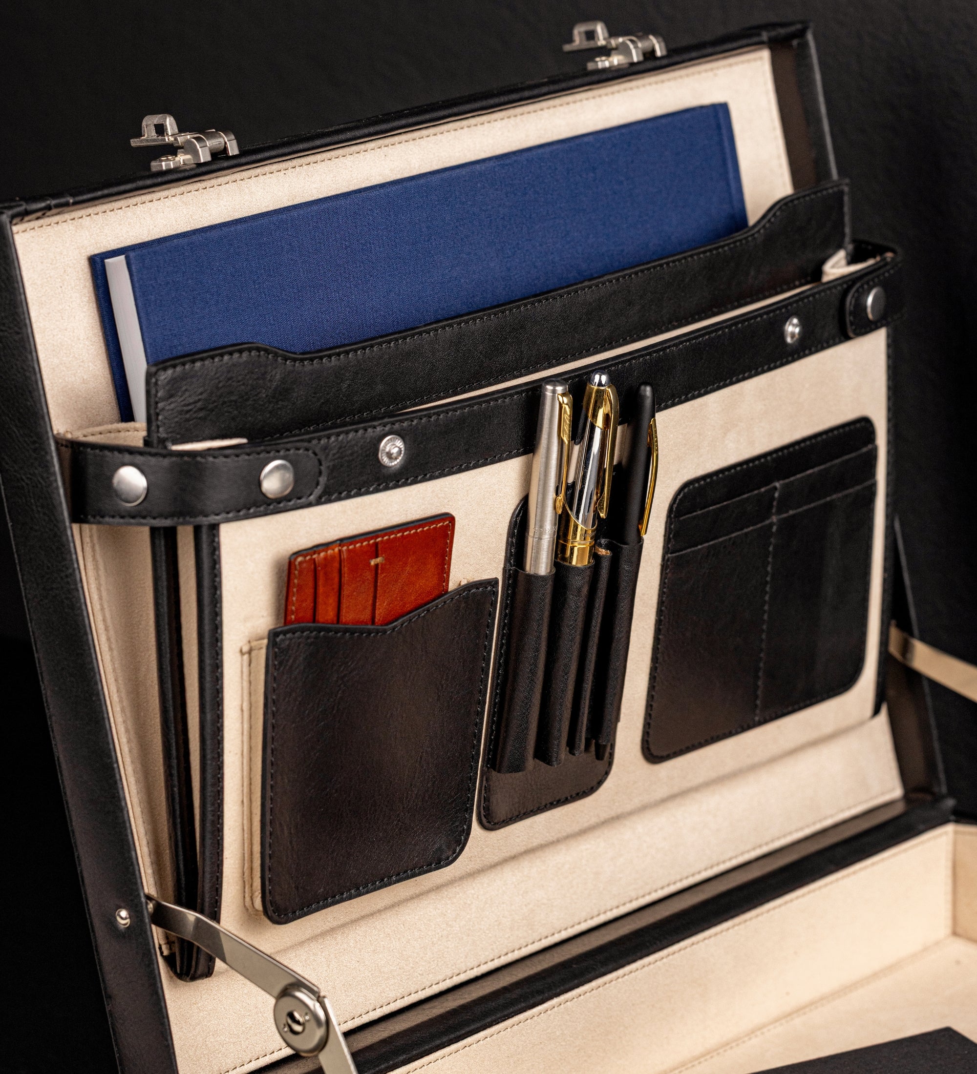 Leather Attaché Case Briefcase - Fatherland