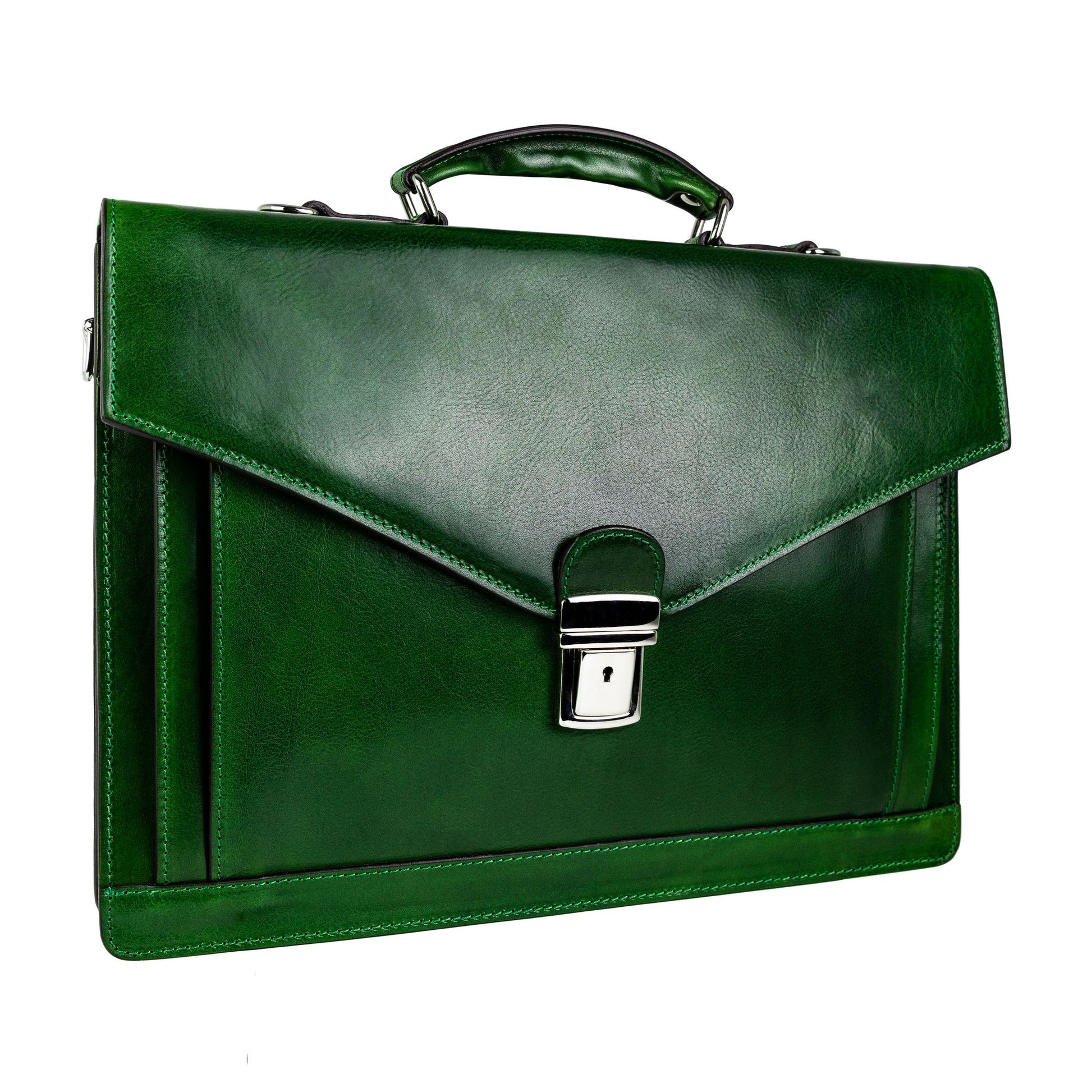 Classic Design Leather Briefcase - The Magus Briefcase Time Resistance   