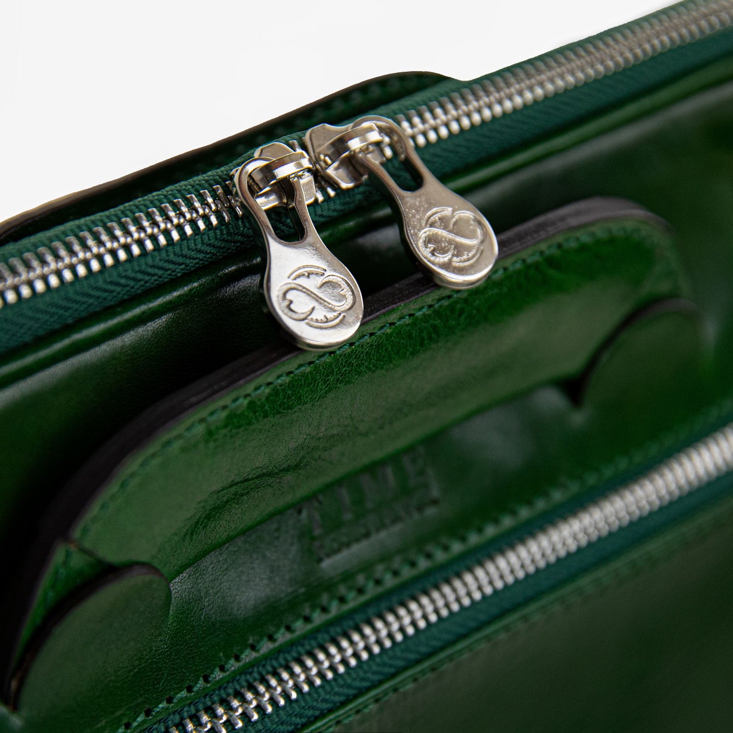 Leder Aktentasche Laptop-Tasche - Brave New World