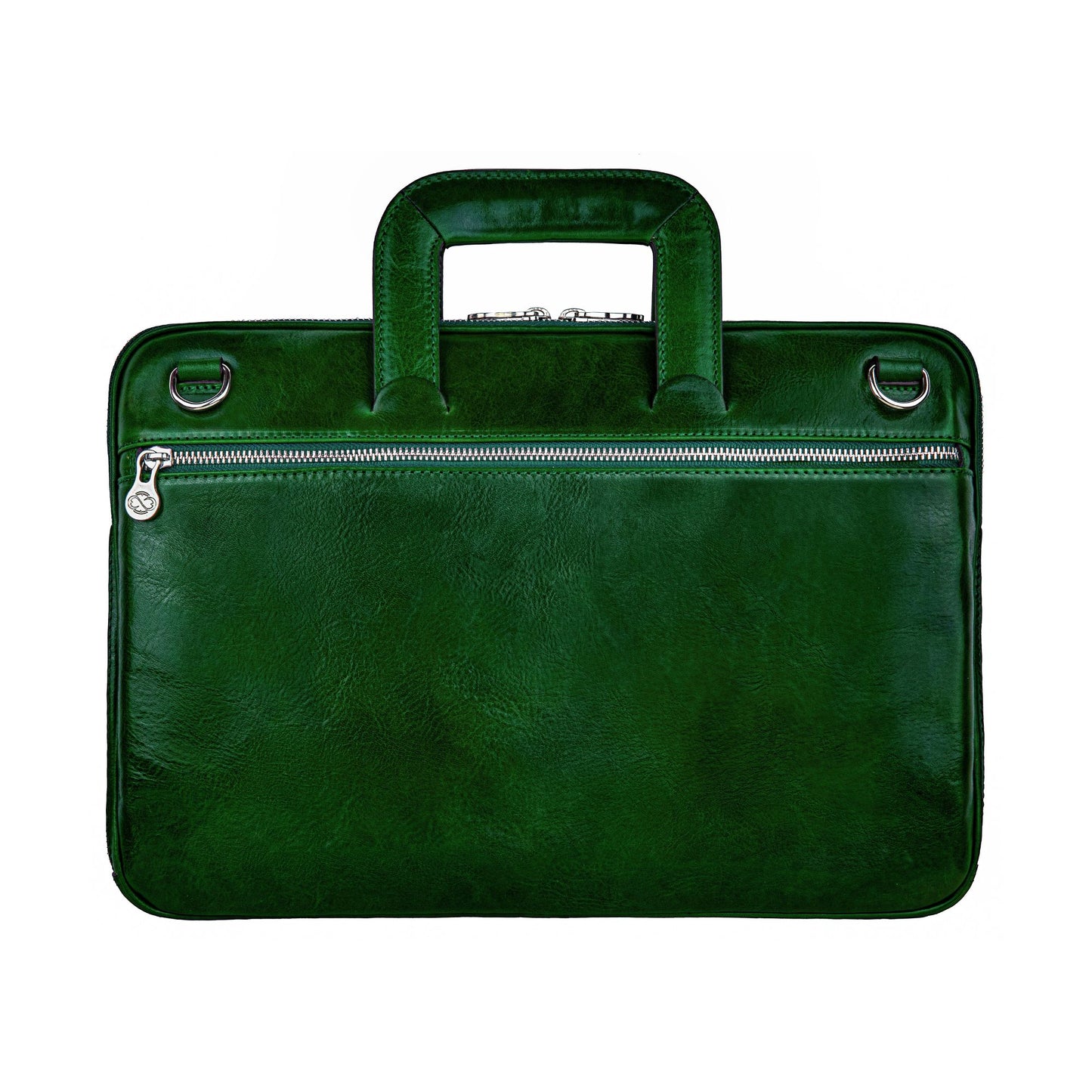 Leder Aktentasche Laptop-Tasche - Brave New World