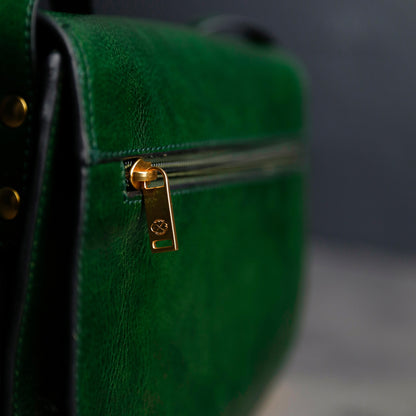 Leder Cross Body Bag - Moonfleet