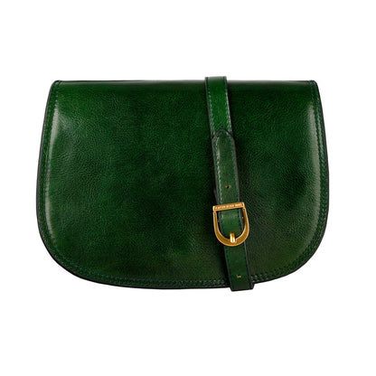 Leder Cross Body Bag - Moonfleet