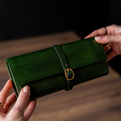 Leather Jewelry Case - Madame Bovary Accessories Time Resistance   