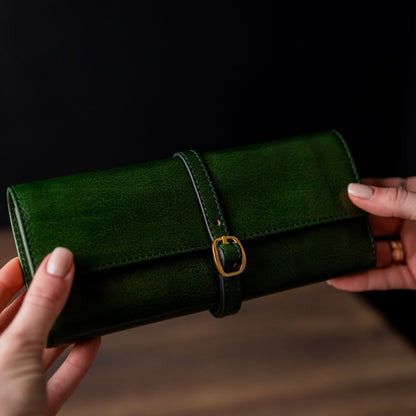 Leather Jewelry Case - Madame Bovary Accessories Time Resistance   