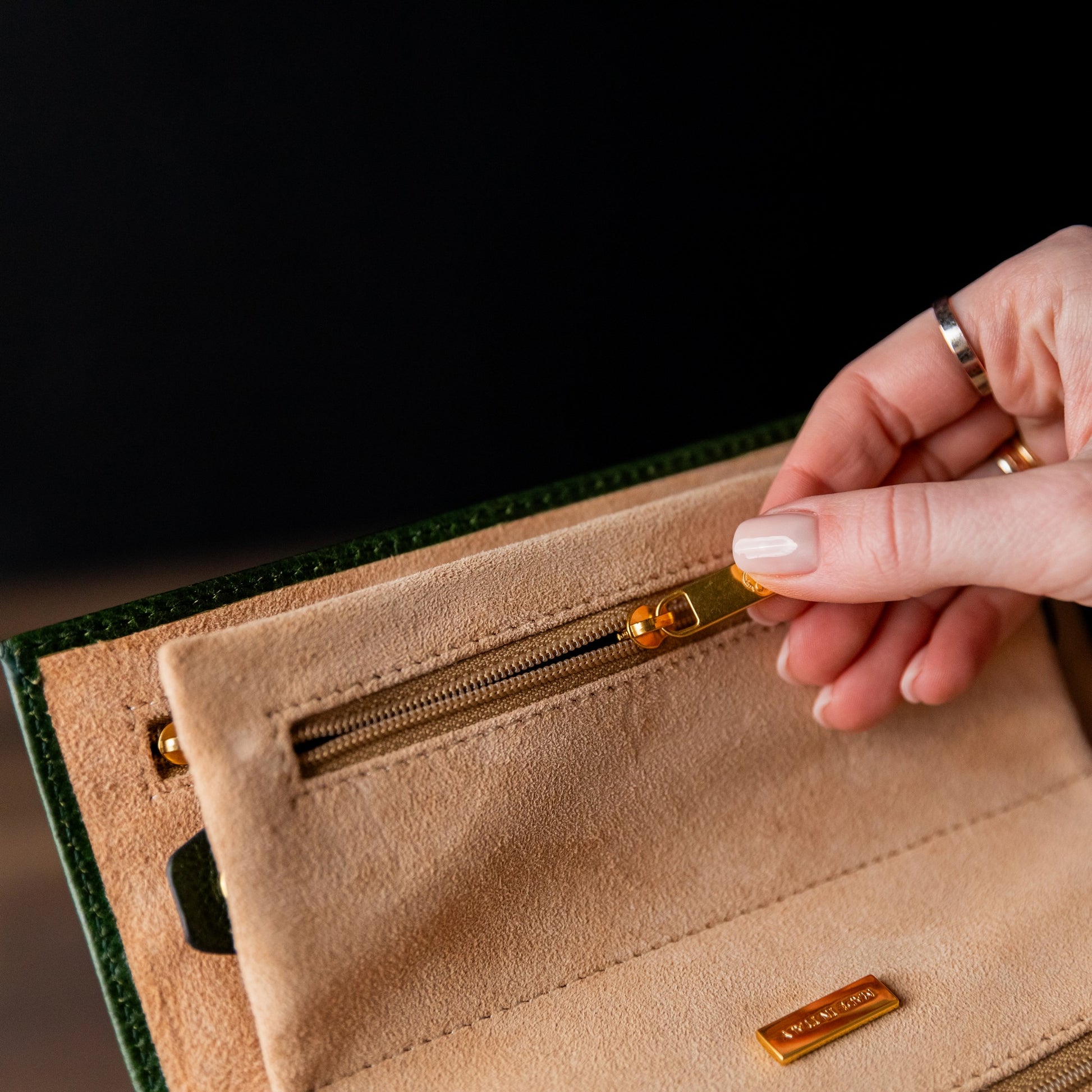 Leather Jewelry Case - Madame Bovary Accessories Time Resistance   