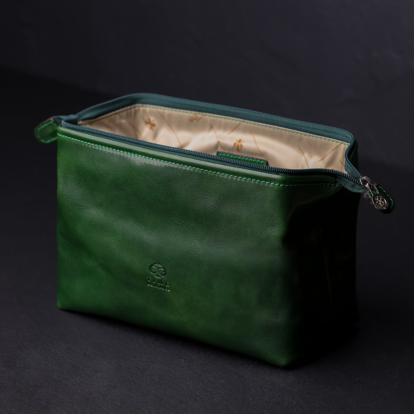 Trousse de toilette en cuir - Four Past Midnight