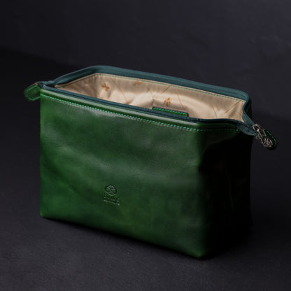 Trousse de toilette en cuir - Four Past Midnight
