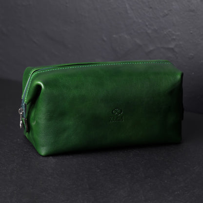 Trousse de toilette en cuir - Four Past Midnight