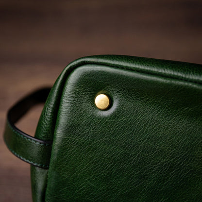 Leder-Kosmetiktasche Dopp Kit - Ragtime