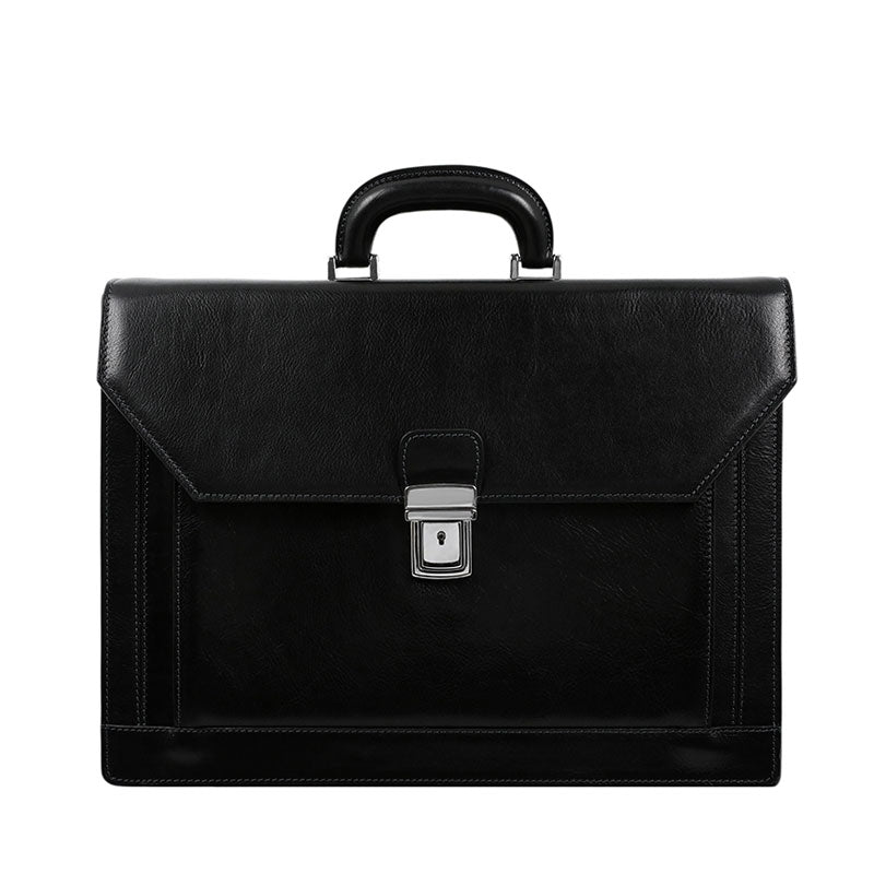 Large Leather Briefcase - Invisible Man