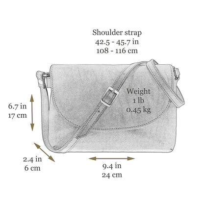 Leather Cross Body Bag - Sophie's Choice