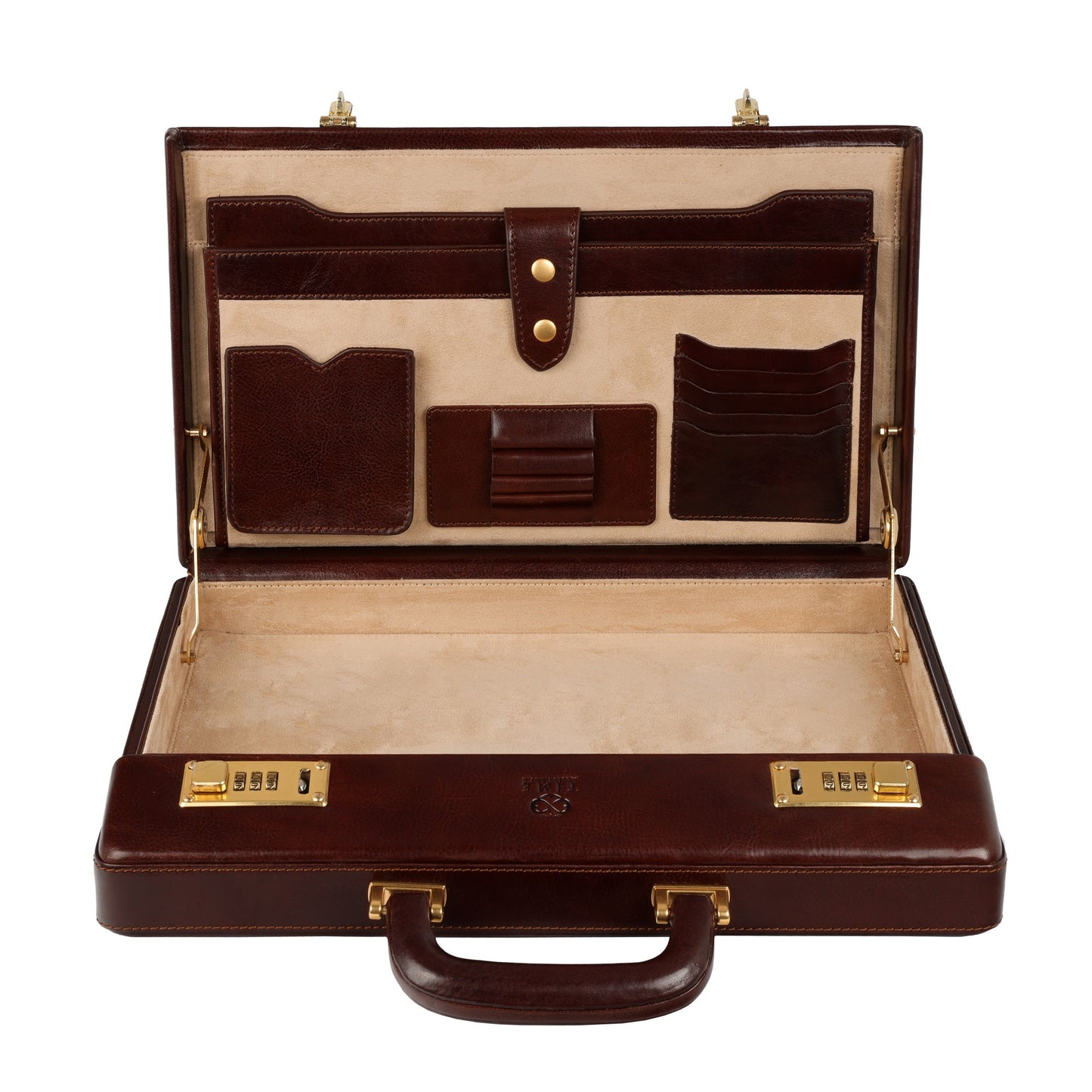 Attaché-case en cuir Porte-documents - The Golden Bowl