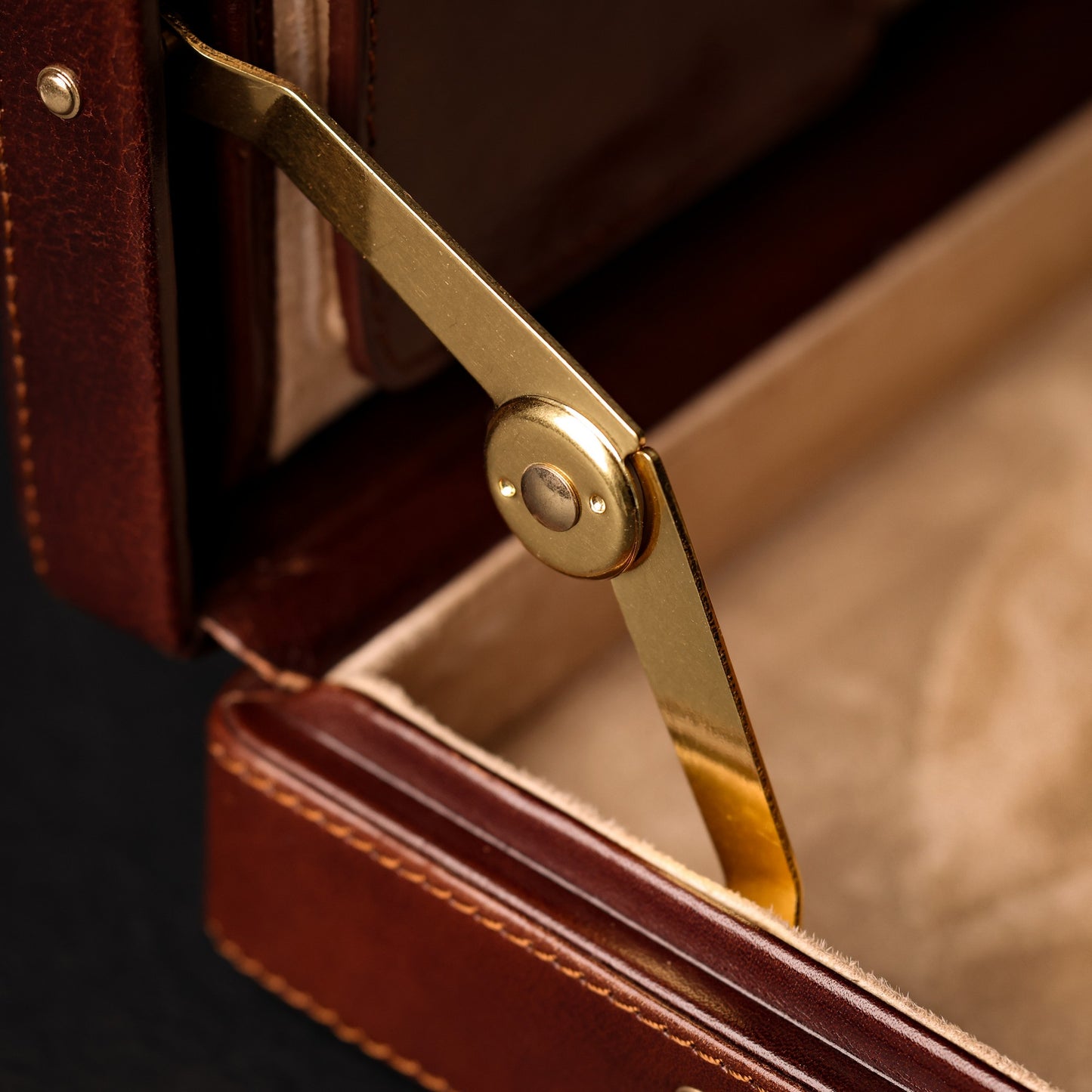 Attaché-case en cuir Porte-documents - The Golden Bowl