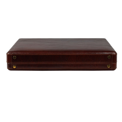 Attaché-case en cuir Porte-documents - The Golden Bowl