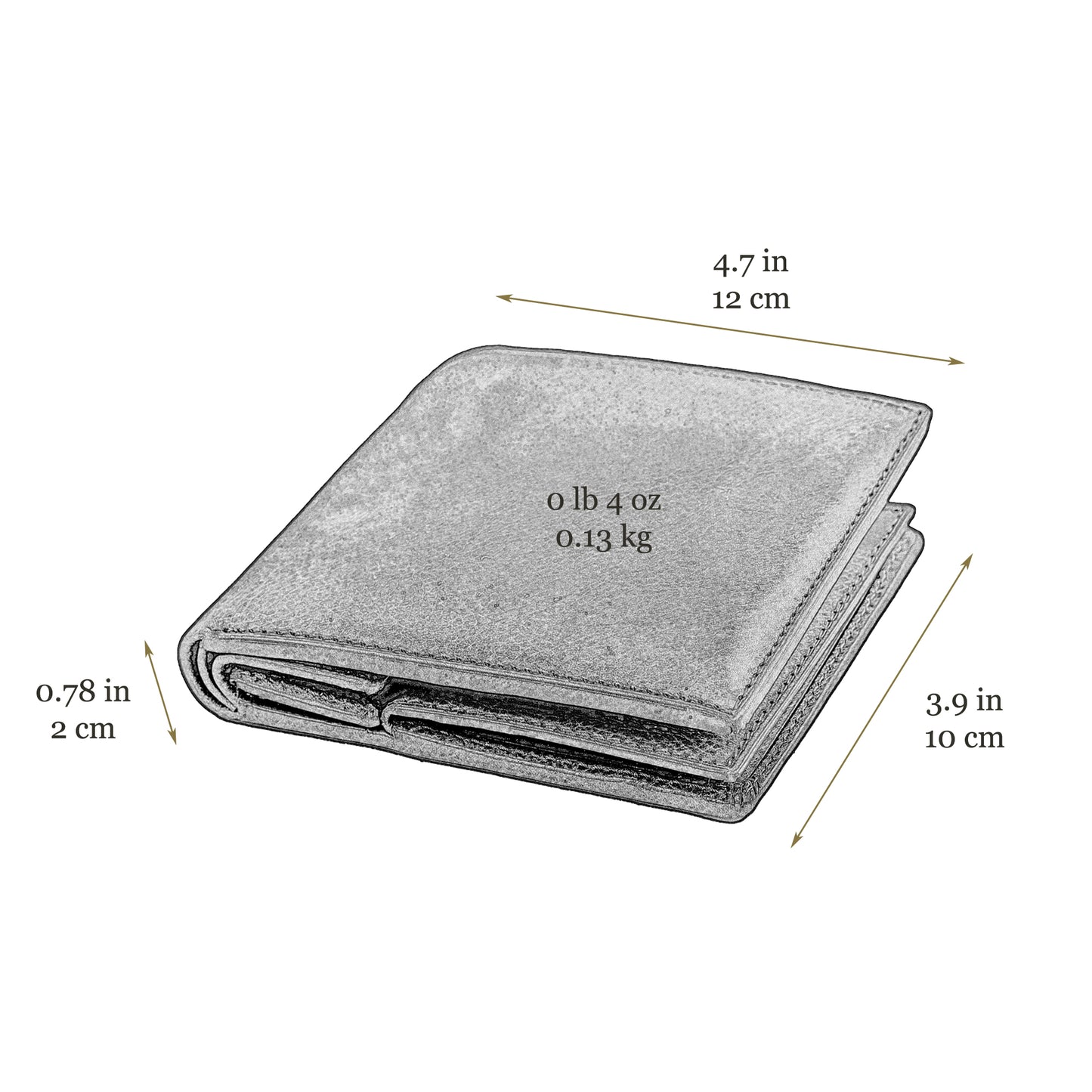 Leather Bifold Wallet - Daniel