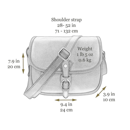 Sac en cuir pour le corps - Women In Love