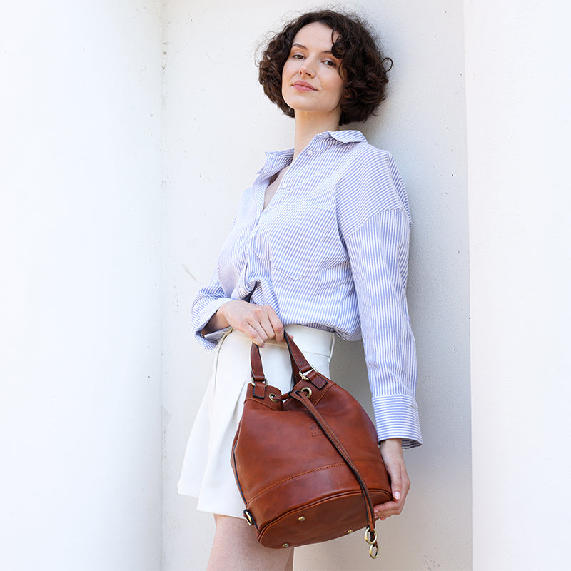 Leather Tote Bag - Light In August For Women Time Resistance   