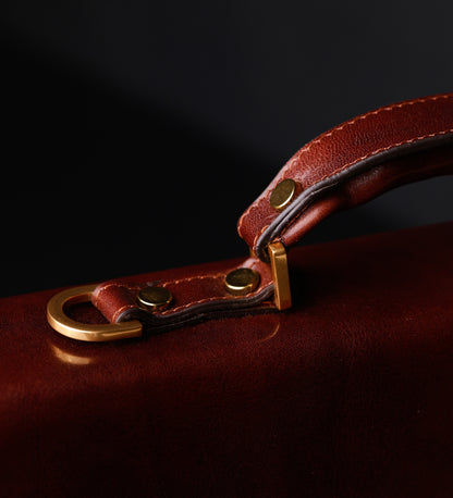 Classic Design Leather Briefcase - The Magus
