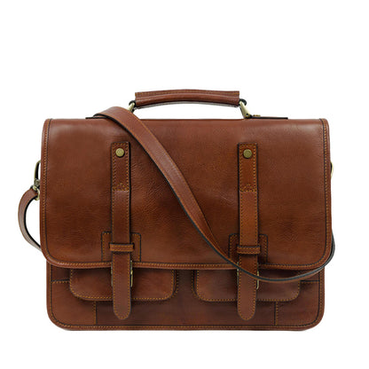 Leather Briefcase Backpack - A Midsummer Night's Dream