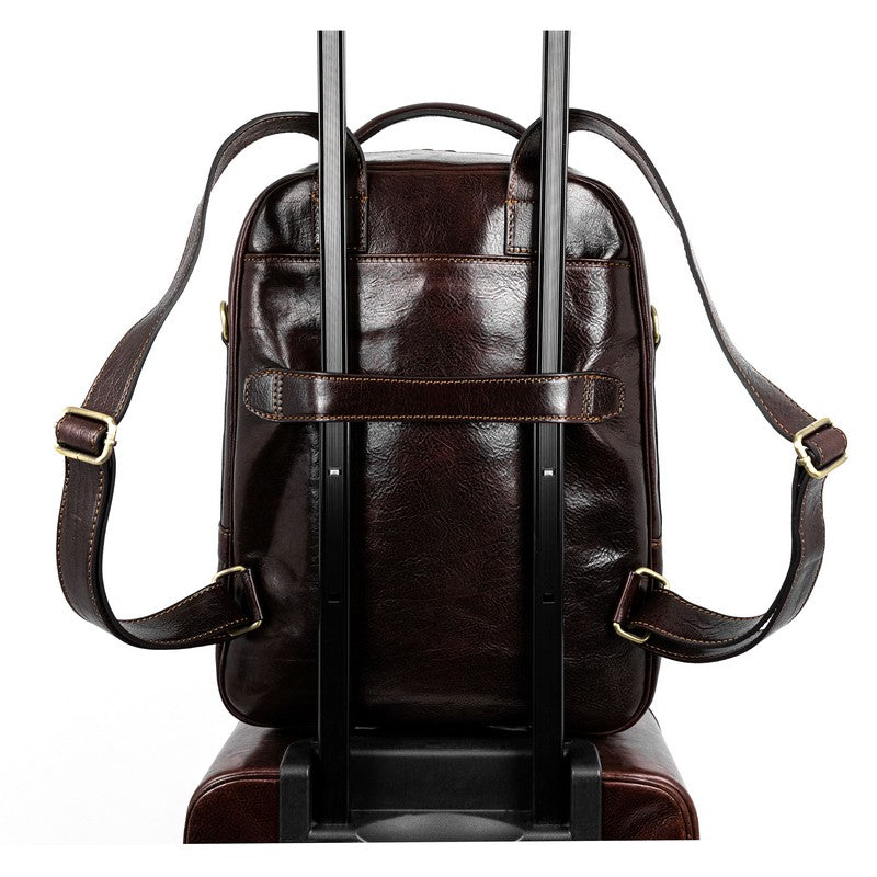 Leather Backpack - The Overstory Backpack Time Resistance   