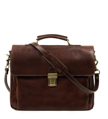 Sacoche en cuir pour ordinateur portable - InColdBlood