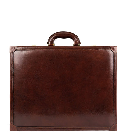 Petite mallette, cartable en cuir - The House of Mirth