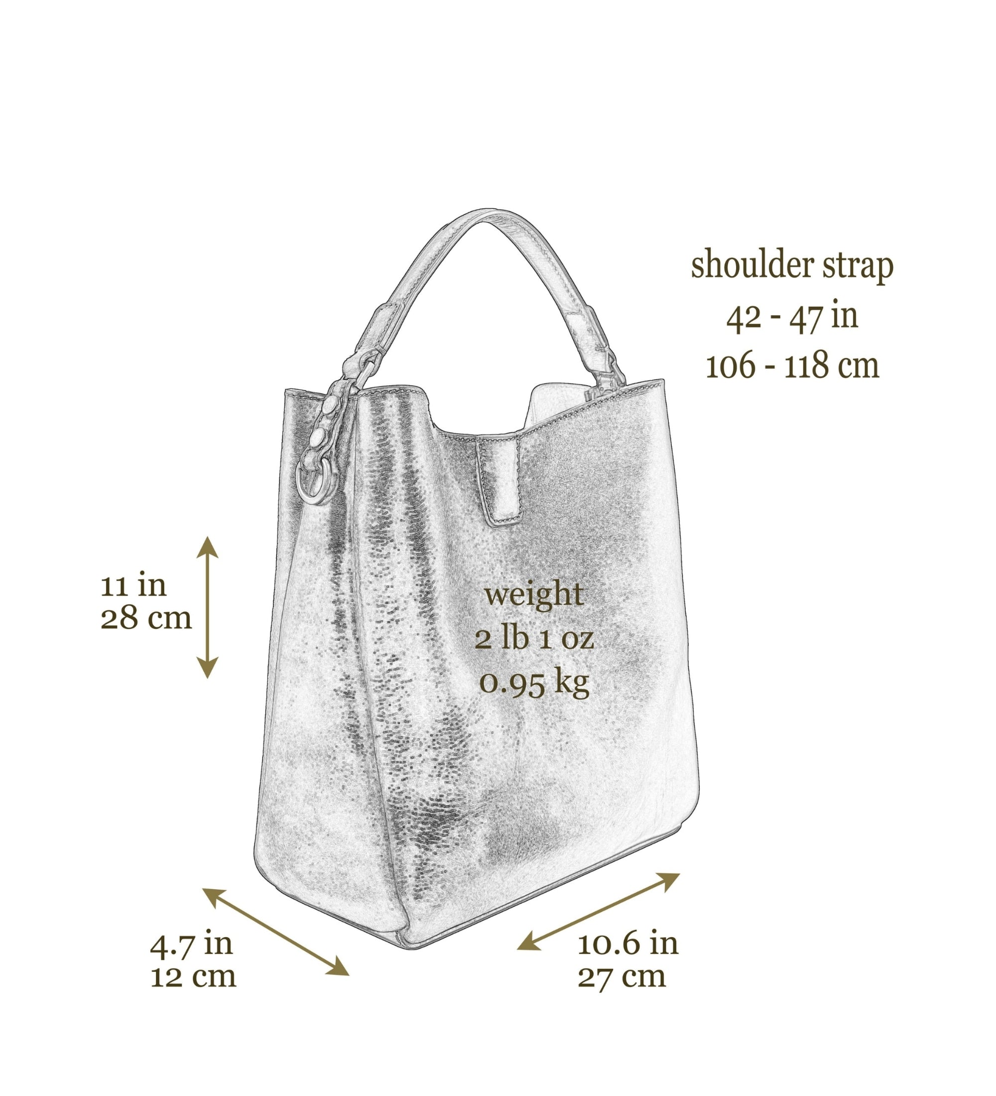 Small Leather Tote Bag for Women - Alice in Wonderland