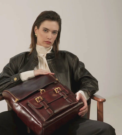 Large Leather Backpack for Women - The Odyssey