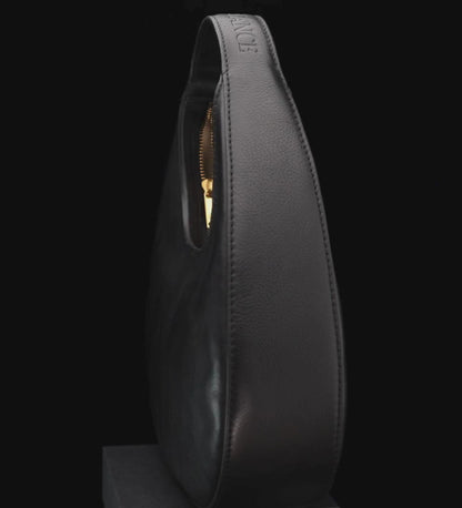 Leather Half-Moon Handbag for Women – The Moonstone
