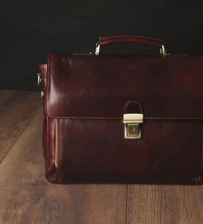 Sacoche en cuir pour ordinateur portable - InColdBlood