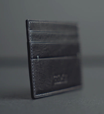 Womens Leather Credit Card Case Business Card Case - Fireflies