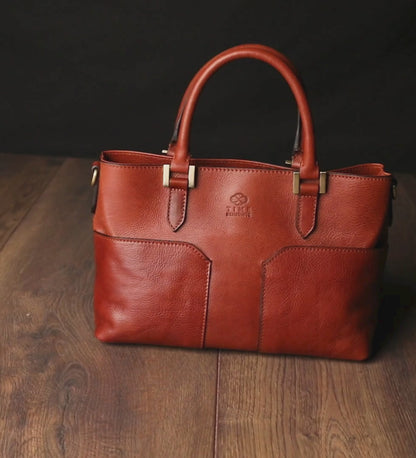 Sac à main à bandoulière en cuir - Camilla