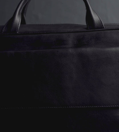 Leather Briefcase Laptop Bag - The Sheltering Sky