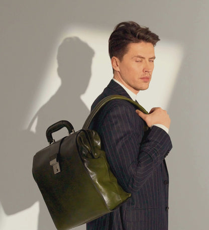 Sac à dos en cuir - A Brief Story of Time