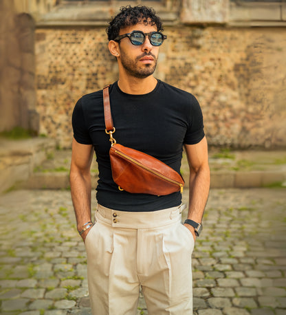 Leather Chest Bag – Tales of the City