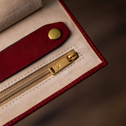 Leather Jewelry Case - Madame Bovary Accessories Time Resistance   