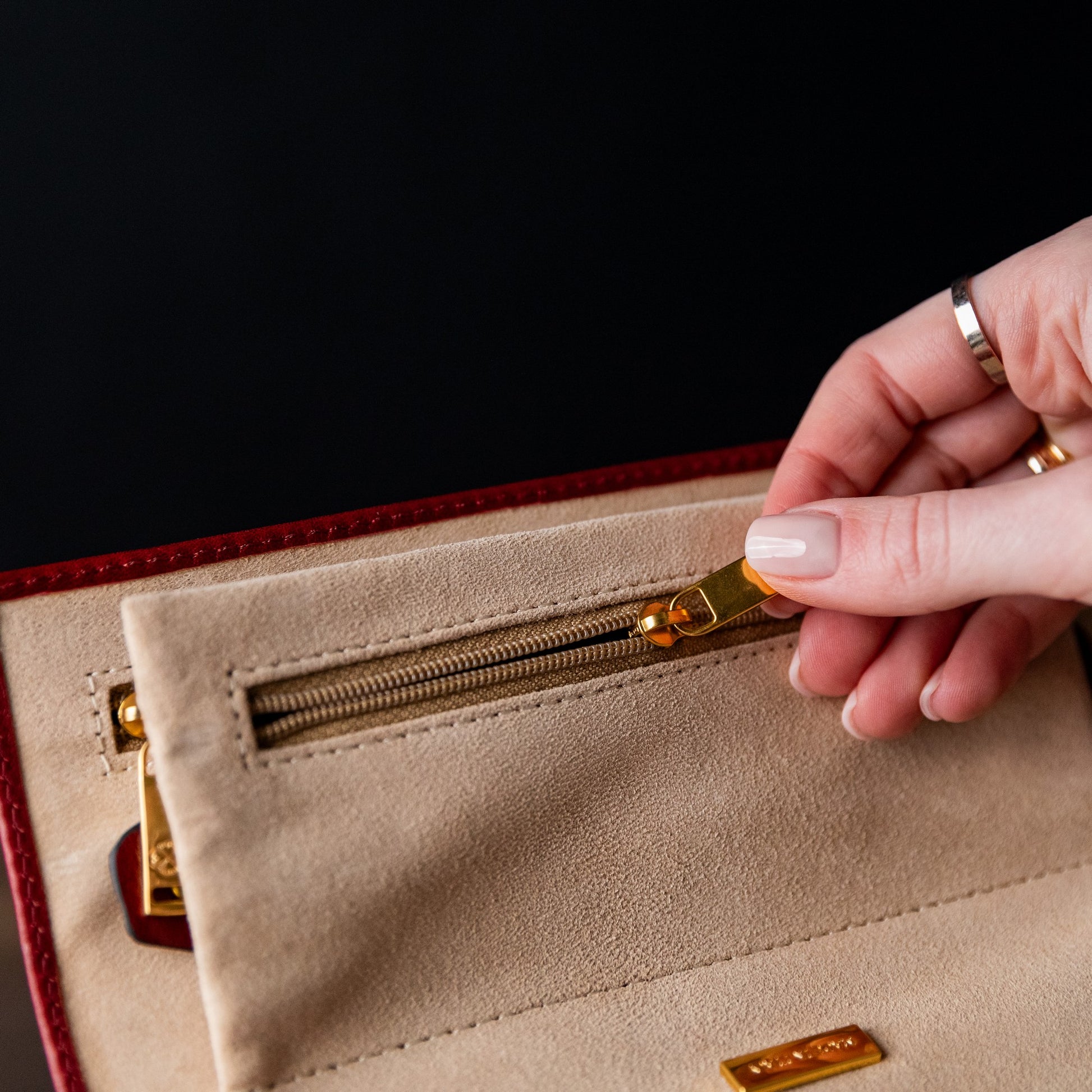 Leather Jewelry Case - Madame Bovary Accessories Time Resistance   