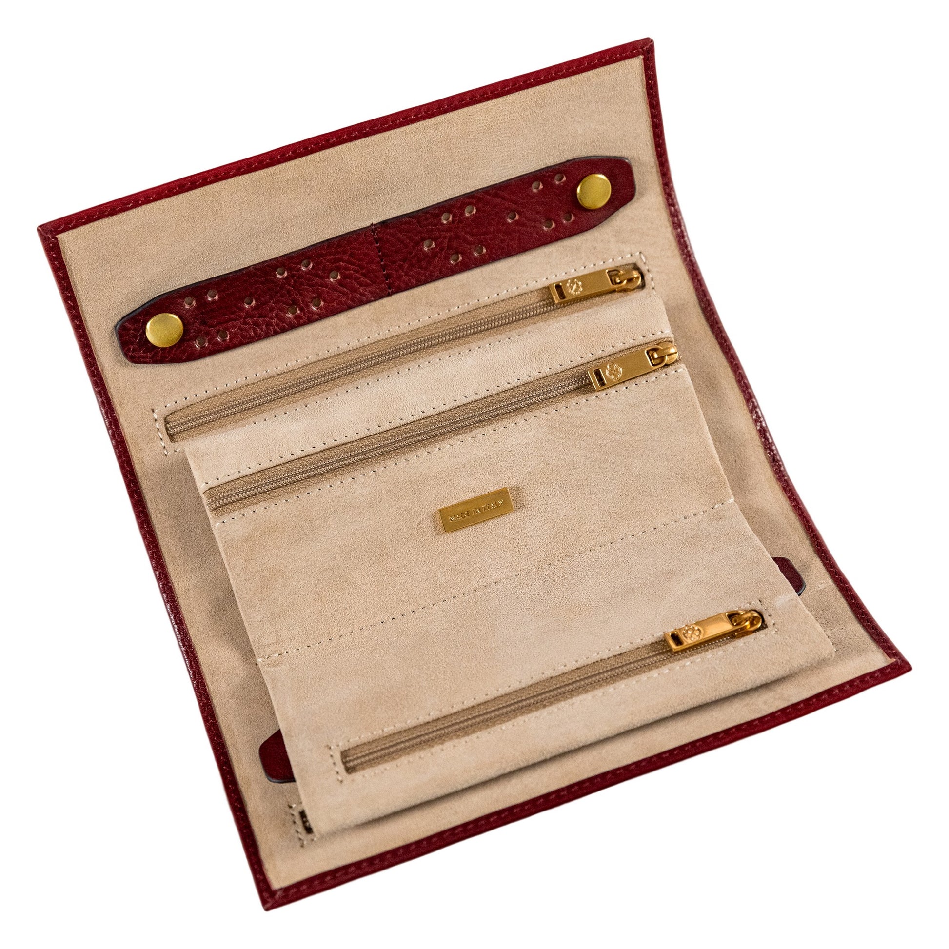 Leather Jewelry Case - Madame Bovary Accessories Time Resistance   