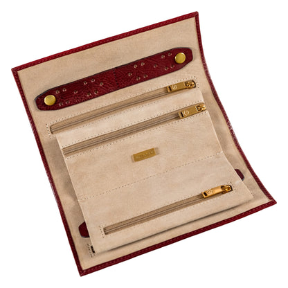 Leather Jewelry Case - Madame Bovary Accessories Time Resistance   