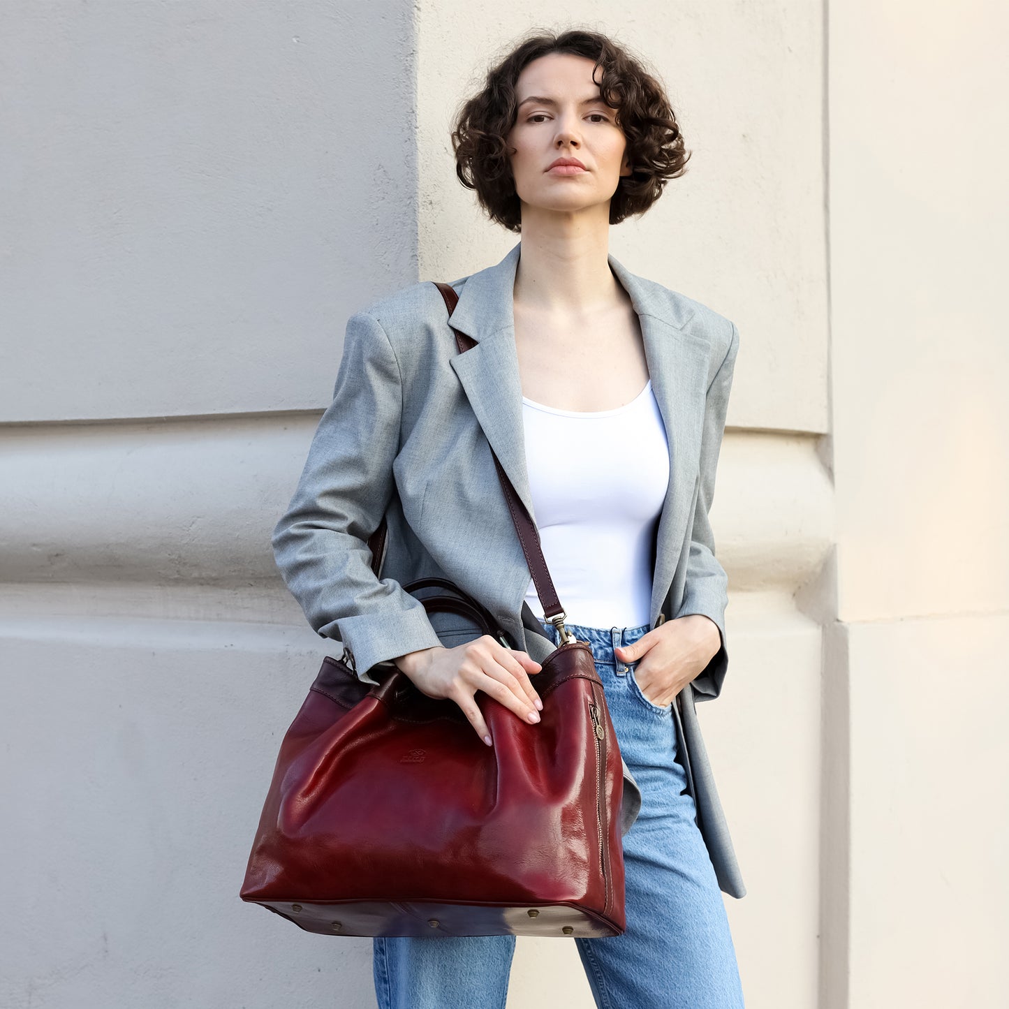 Leather Handbag - The Betrothed For Women Time Resistance   