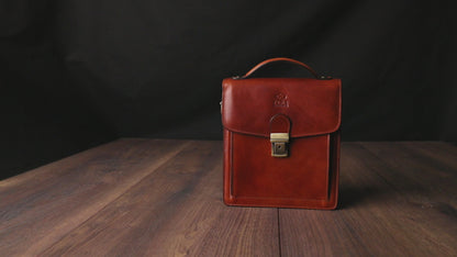 Small Leather Briefcase - Walden