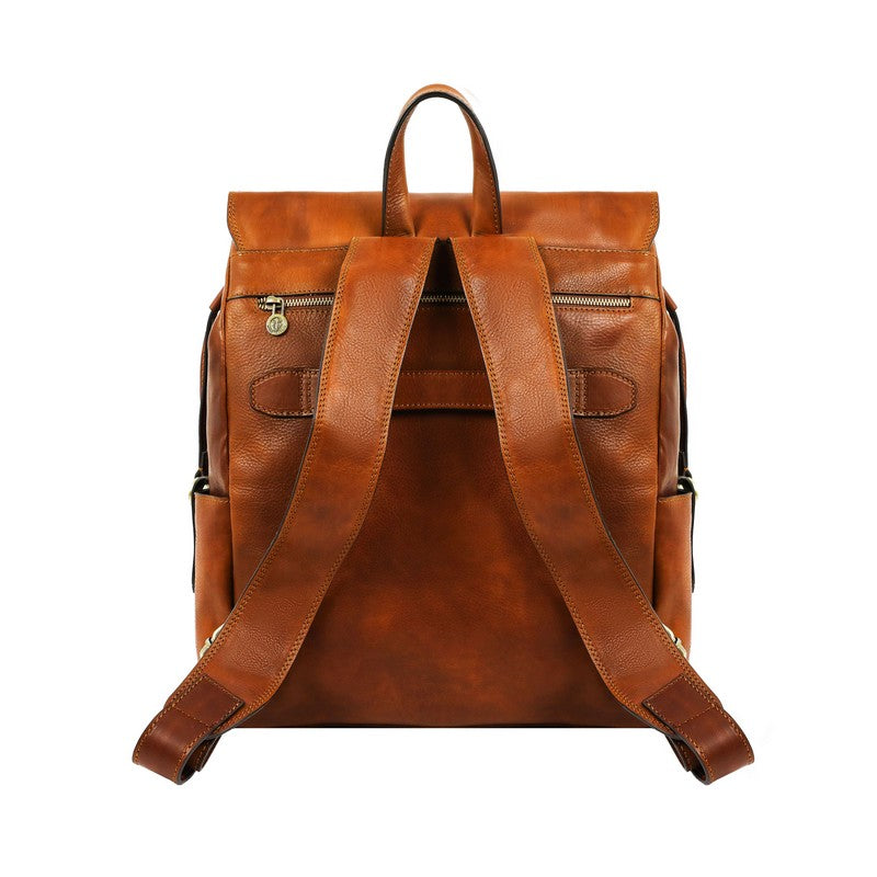 Leather Backpack - The Good Earth Backpack Time Resistance   