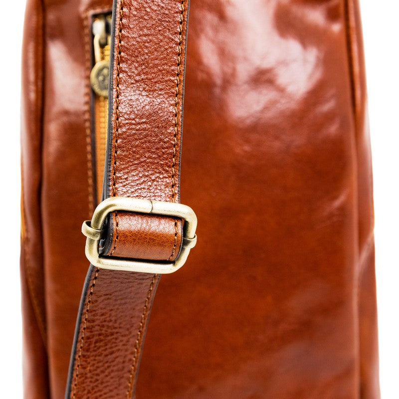 Leather Chest Bag Sling Bag - Murphy Accessories Time Resistance   