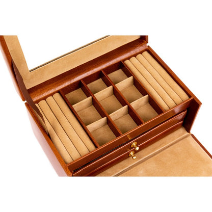 Leather Jewelry Box - Beloved Accessories Time Resistance   