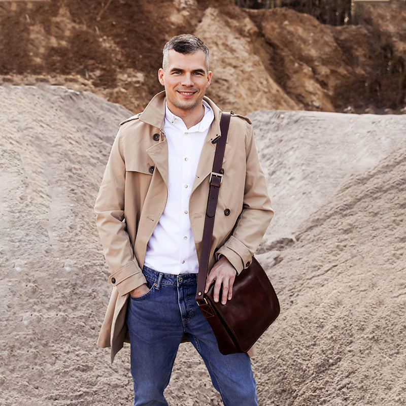 Leather Messenger Bag – The Stranger Messenger Bag Time Resistance   