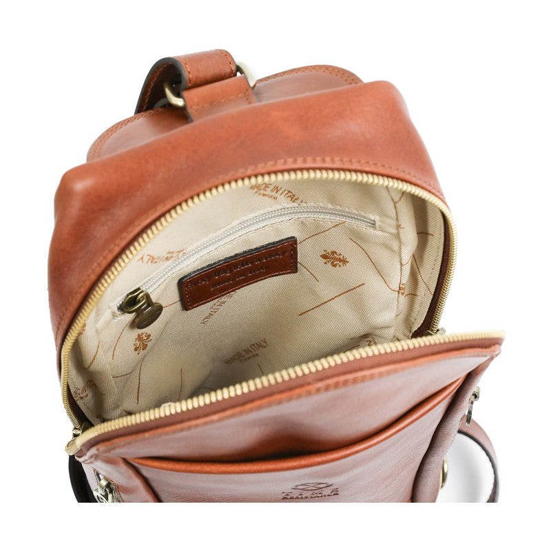 Leather Chest Bag Sling Bag - Murphy Accessories Time Resistance   