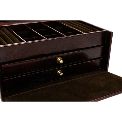 Leather Jewelry Box - Beloved Accessories Time Resistance   